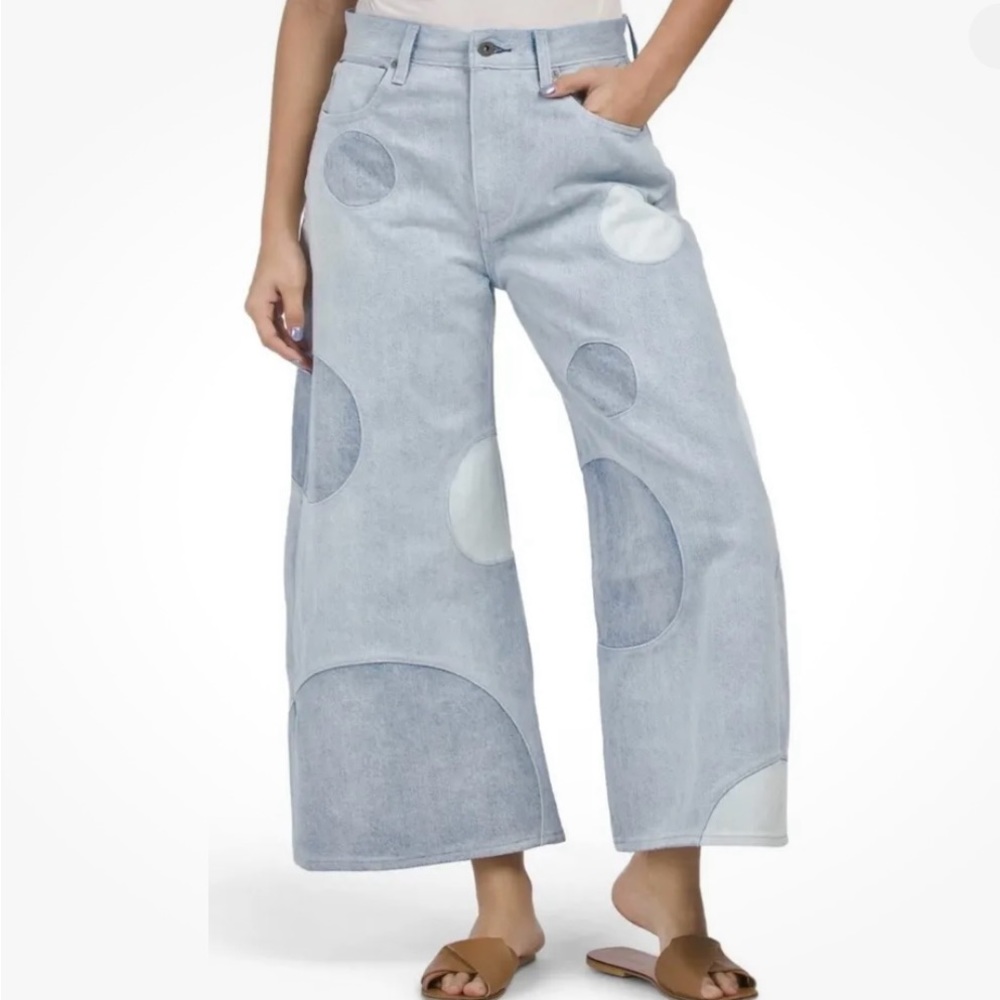Levi's LMC Wide Barrel Sunspot Jeans Women Made & Crafted $298 Size 28 NWT Denim